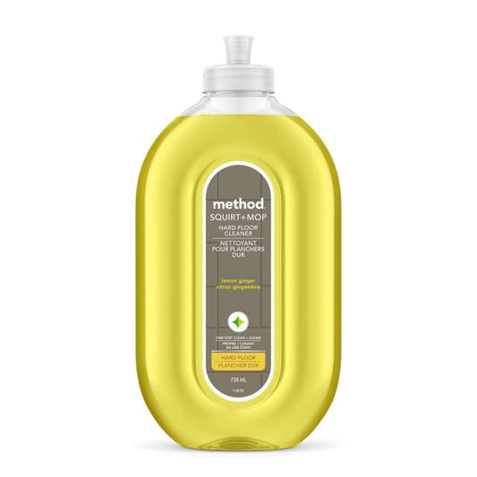 Method Squirt + Mop Lemon Ginger Hard Floor Cleaner, 739 g