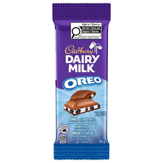 Cadbury Dairy Milk Oreo Chocolate Bar 95g