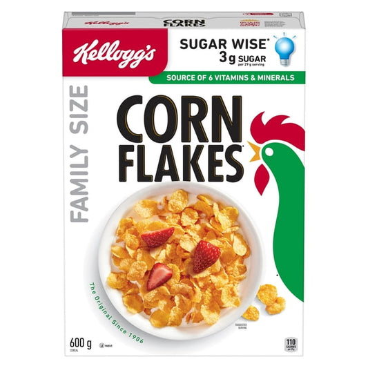 Kellogg's Corn Flakes Cereal, 600 g