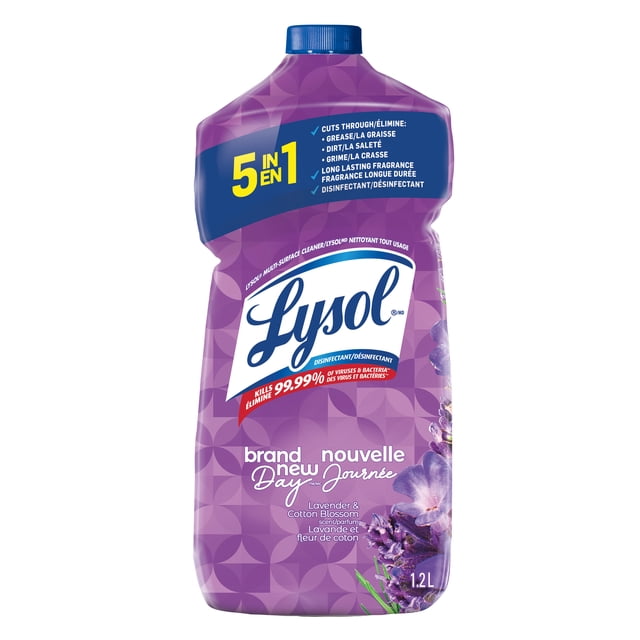 Lysol Lavender Pourable All Purpose Cleaner, 1200 g