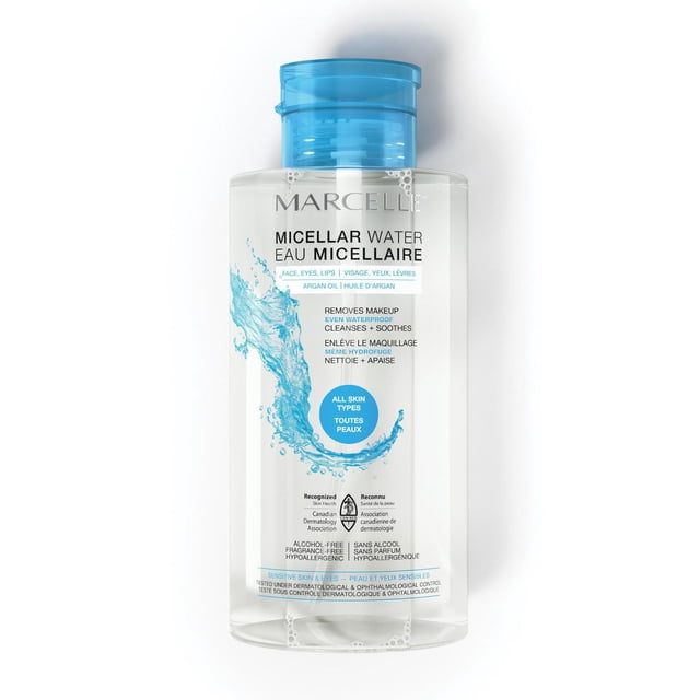 Marcelle Micellar Waterproof Argan Oil Water, 400 g