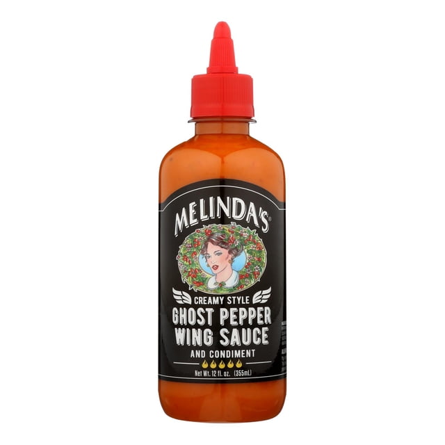 Melinda's Ghost Pepper Wing Sauce, 355 g