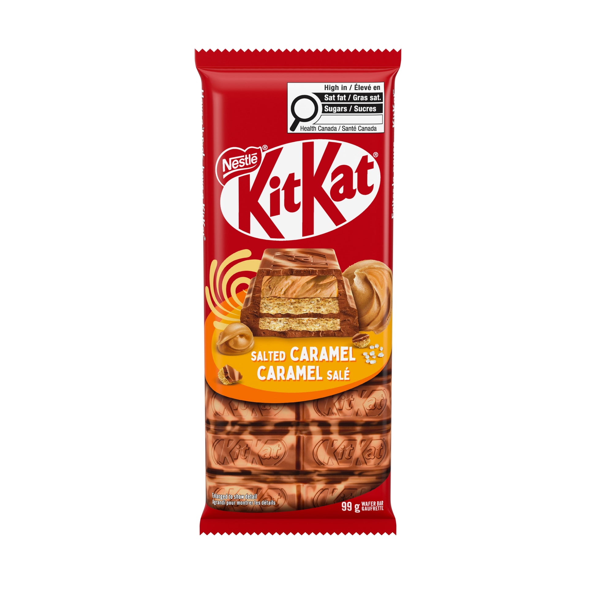 KITKAT Salted Caramel Tablet Signature Wafers Salted Caramel Filling