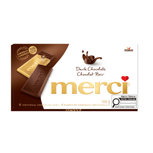 Merci Chocolate Bars Dark 72