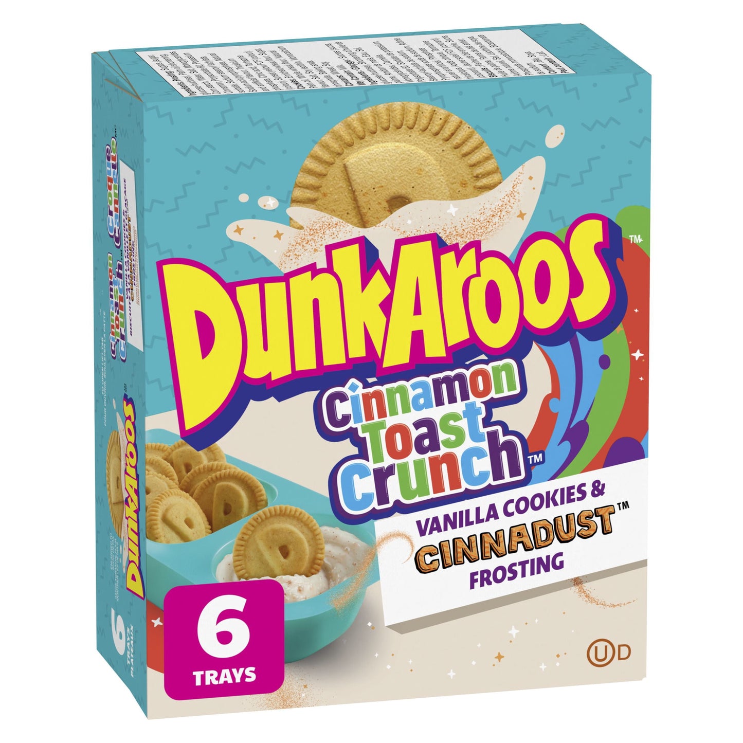 DunkAroos Vanilla Cookies with Cinnadust Frosting 168g