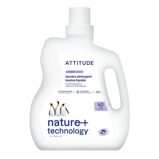 Attitude Lavender Laundry Detergent, 2000 g