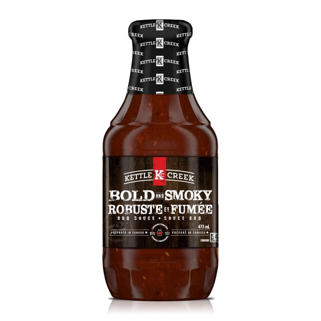 Kettle Creek Bold & Smoky BBQ Sauce, 473 g