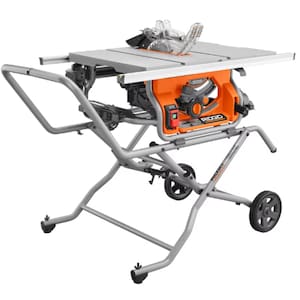 RIDGID 15 Amp 10 in. Portable Corded Pro Jobsite Table Saw with S