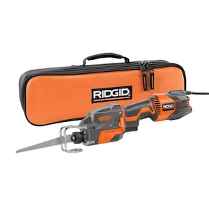RIDGID THRU COOL 6 Amp 1-Handed Orbital Reciprocating Saw Kit