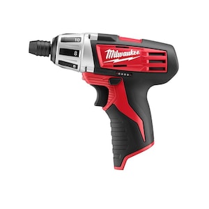 Milwaukee Tool M12 12V Lithium-Ion Cordless 1/4-inch Hex Screwdriver (Too