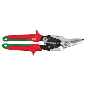 Milwaukee Tool 10-inch Right-Cut Aviation Snips