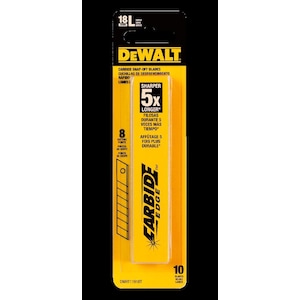 DEWALT 18mm 10 Pack Blades