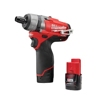 Milwaukee Tool M12 FUEL 12V Li-Ion Brushless Cordless 1/4in. Hex 2SPD Scr