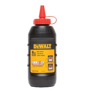 DEWALT 8oz Red Chalk