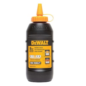 DEWALT 8 Oz Chalk - Florescent Orange