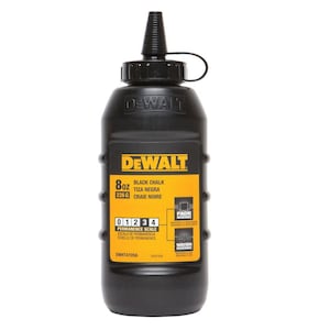 DEWALT 8 oz. Chalk in Black