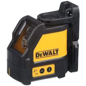 DEWALT 50/165 ft. Red Self-Leveling Cross Line Laser Level with (