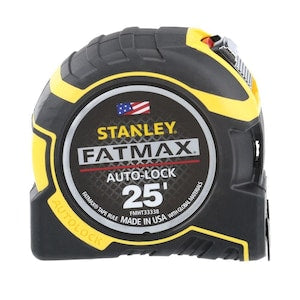 STANLEY FATMAX 25 ft. Auto-Lock Tape Measure