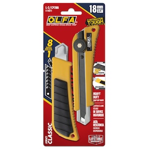Olfa 18 mm Snap-off Blade Utility Knife (2-Pack)