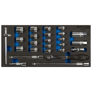 Seattle Tool 25-Piece 3/8-inch Socket and Driver Set - Metric