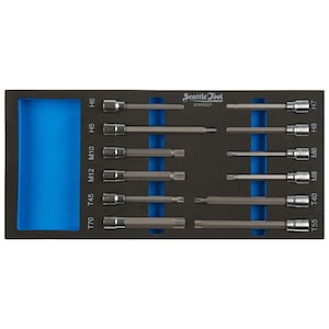Seattle Tool 3/8-inch Bit Socket Set - 4 Hex, 4 Torx, 4 Spline