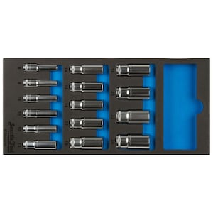 Seattle Tool 14-Piece 3/8-inch Deep Socket Set - Metric