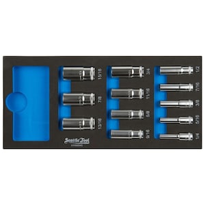 Seattle Tool 3/8-inch Deep Socket Set (12-Piece) SAE