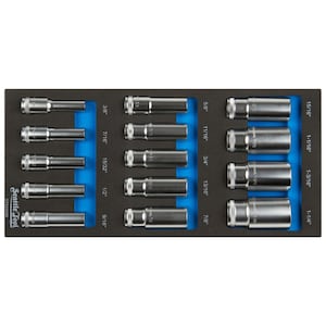 Seattle Tool 14-Piece 1/2-inch Deep Socket Set - SAE