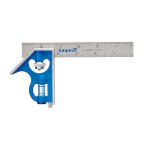 Empire True Blue 6 Inch  Combo Square