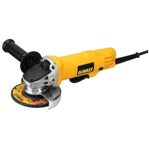 DEWALT 7.5 Amp 4.5-inch Corded 12,000 RPM Paddle Switch Small Ang