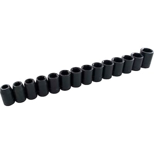 GRAY TOOLS 14-Piece Socket Set Impact 1/2 Inch Drive 6 Point Standard