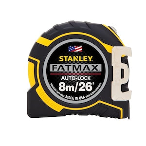 STANLEY FATMAX 8m/26 ft. Auto-Lock Tape Measure