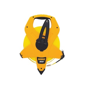 DEWALT 100m/300 ft. Fiberglass Long Tape Measure
