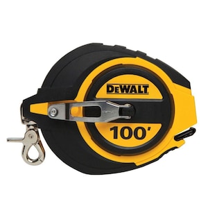 DEWALT 100 ft. Closed Case Long Tape Measure