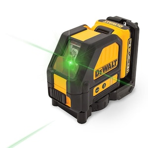 DEWALT 12V MAX Lithium-Ion 165 ft. Green Self-Leveling Cross-Line