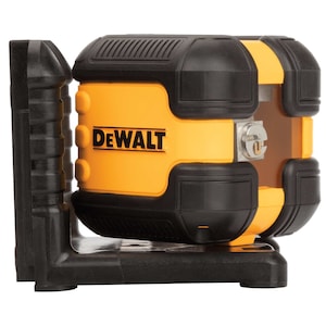 DEWALT 40 ft. Red Self-Leveling Cross Line Laser Level with (2) A