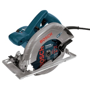 Bosch 120V 7 1/4-inch Corded Circular Saw with Carbide Left Blad