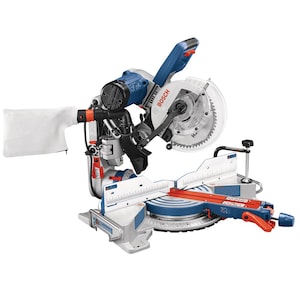 Bosch 15 Amp Corded 10 in. Dual-Bevel Sliding Glide Miter Saw wi