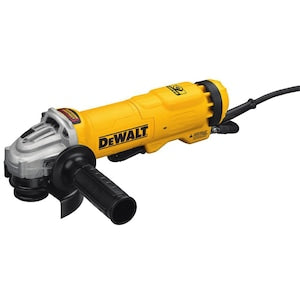 DEWALT 11 Amp Corded 4.5-inch Small Angle Paddle Switch Angle Gri