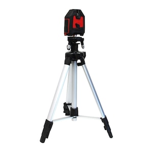 Fat-Pat Leveling Laser Impact Resistant w/Tripod and 360 Rotating