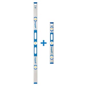 Empire 48-Inch Aluminum I-Beam Level and 24-Inch Aluminum I-Beam