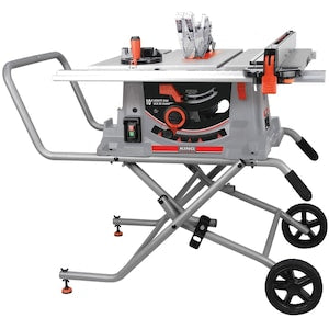 King Industrial 10-inch Jobsite Saw with Folding Stand