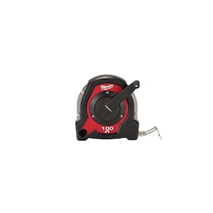 Milwaukee Tool 100-Foot Closed Reel Long Tape Measure