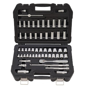 DEWALT 56 Piece 3/8 in Drive Combination Socket Set - 6 & 12 Poin