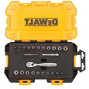 DEWALT 1/4-inch Drive Socket Set (25-Piece)