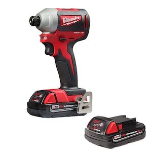 Milwaukee Tool M18 18V Li-Ion Brushless Cordless 1/4inch Impact Driver Ki