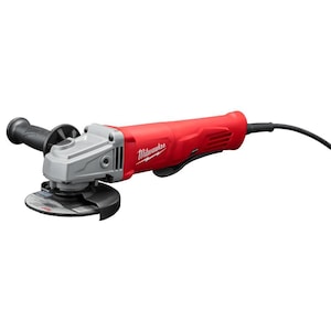 Milwaukee Tool 11 Amp Corded 4-1/2-inch Small Angle Grinder with Lock-On