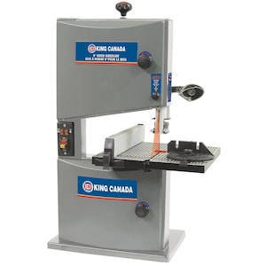 King Canada 9 inch. Wood Bandsaw With Laser