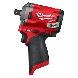 Milwaukee Tool M12 FUEL 12V Lithium-Ion Brushless Cordless Stubby 1/2-Inc