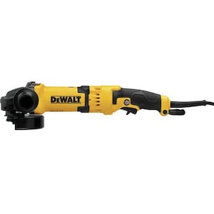 DEWALT 5-inch/6-inch Rat Tail No Lock-ON Trigger Grinder (13Amp,
